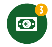 immagine di una finta banconota col simbolo dell'euro